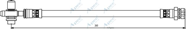 APEC BRAKING Jarruletku HOS3865